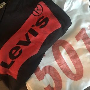 TWO Levi’s Classic Cotton T-Shirts